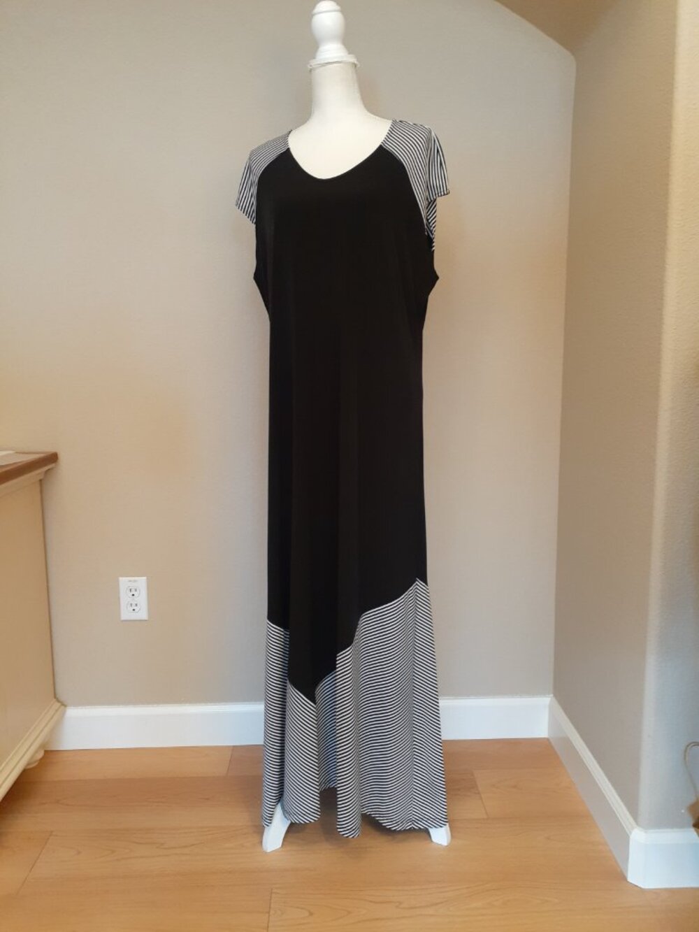 Chico's Pop-Over Maxi Dress